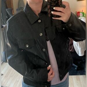 Zara Faux Leather Jacket